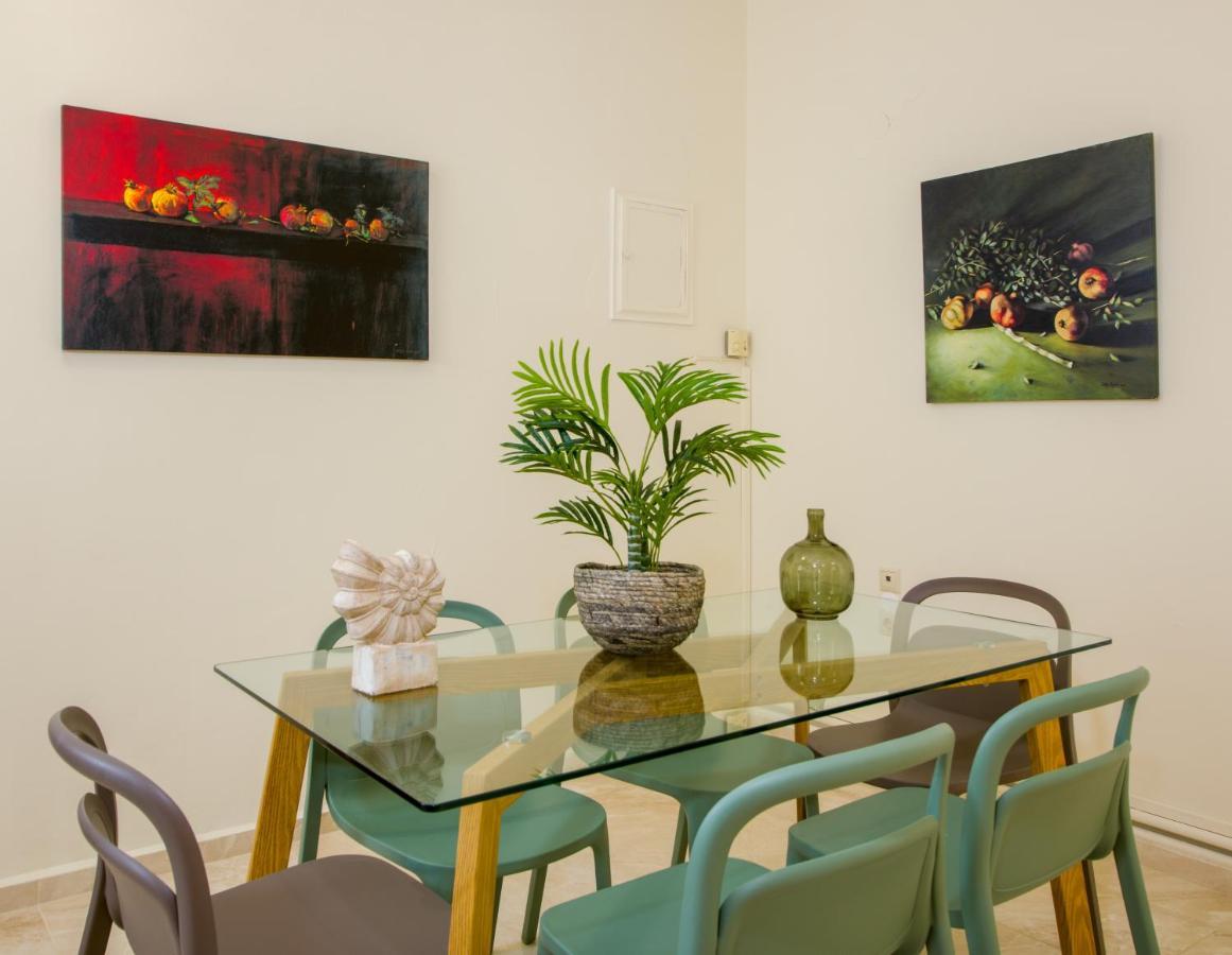 Center Manolia Dream 3 Bedroom Apartment 100M Away From The Beach Ханья Экстерьер фото