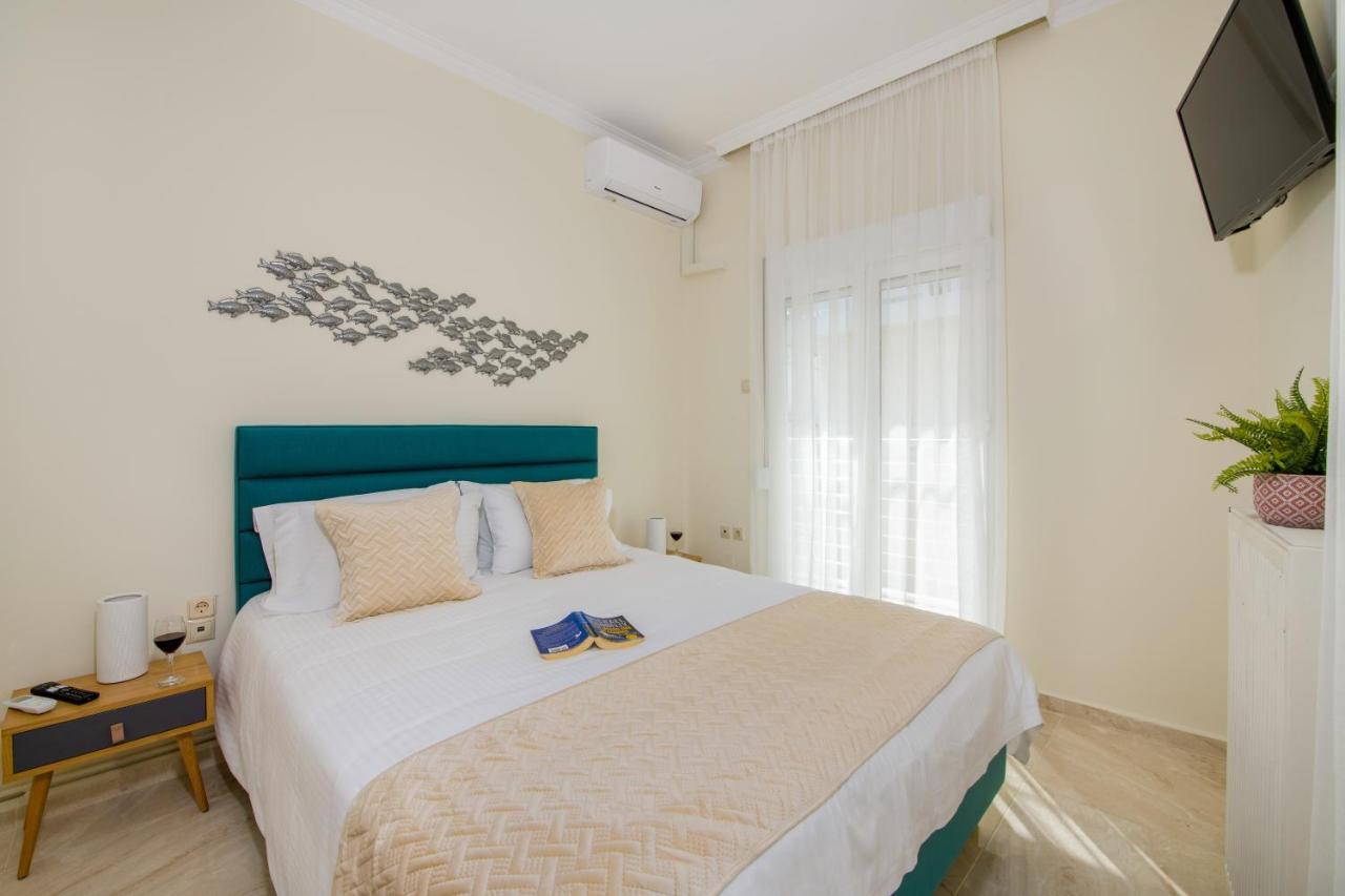 Center Manolia Dream 3 Bedroom Apartment 100M Away From The Beach Ханья Экстерьер фото