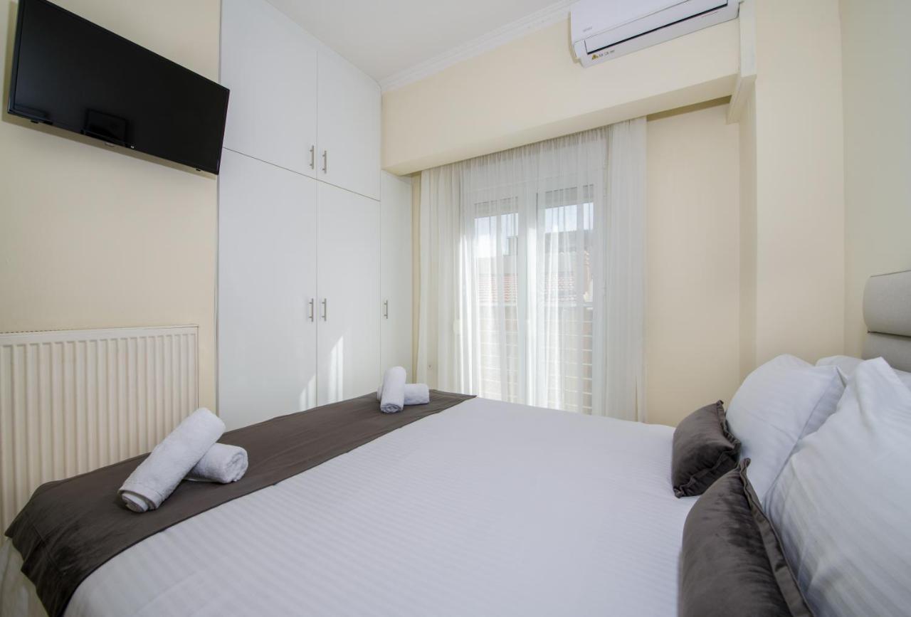 Center Manolia Dream 3 Bedroom Apartment 100M Away From The Beach Ханья Экстерьер фото