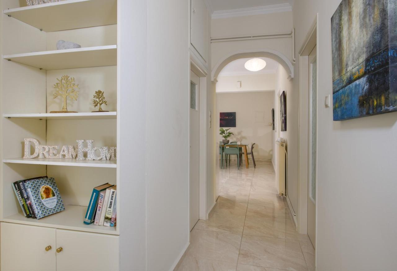Center Manolia Dream 3 Bedroom Apartment 100M Away From The Beach Ханья Экстерьер фото
