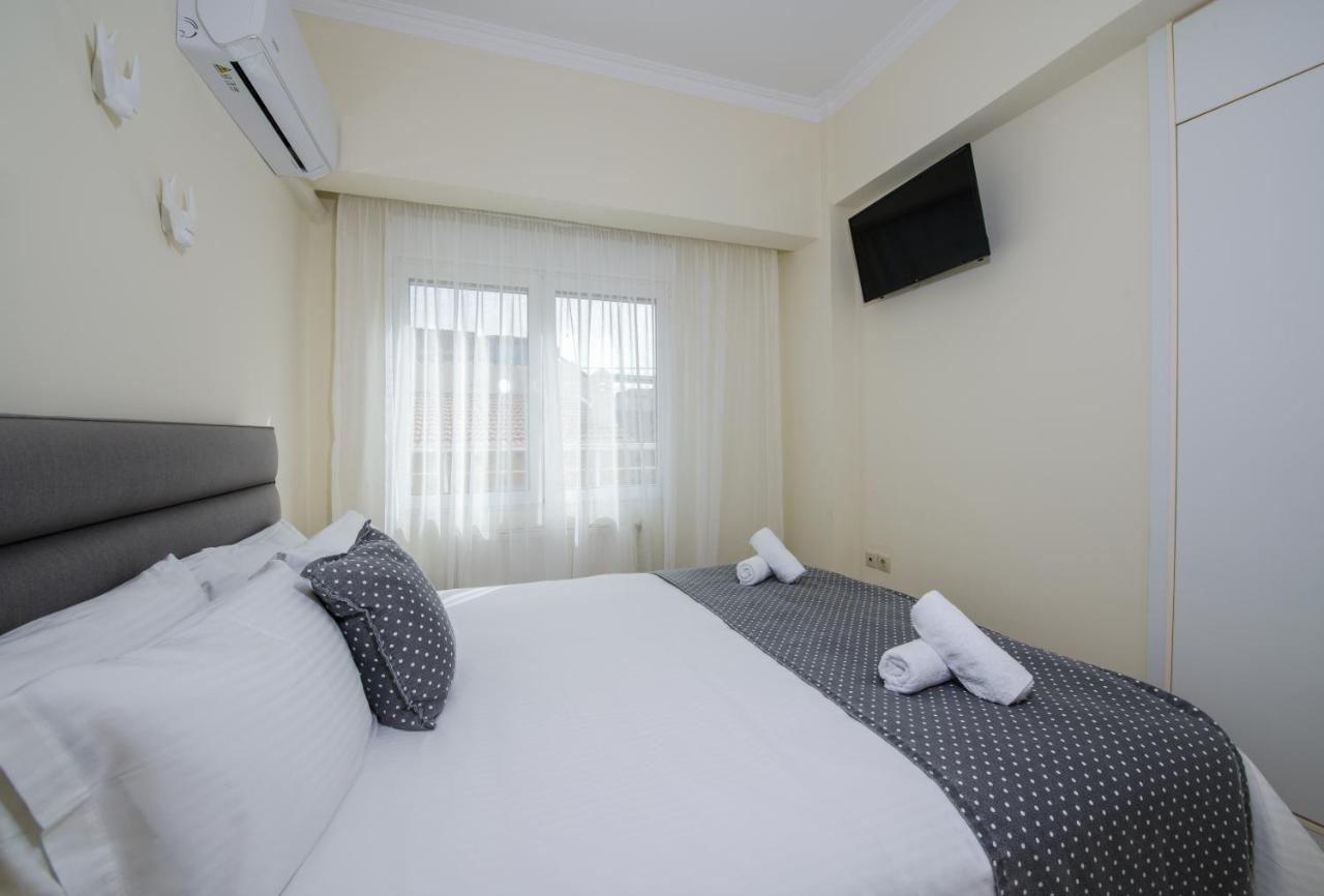 Center Manolia Dream 3 Bedroom Apartment 100M Away From The Beach Ханья Экстерьер фото